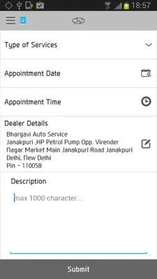 Hyundai Care android App screenshot 5